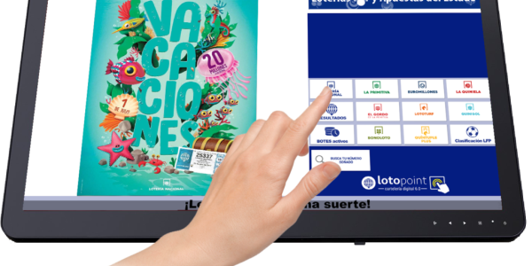 Lotopoint Táctil 32": La solución definitiva para la consulta de resultados de Loterías y Apuestas del Estado